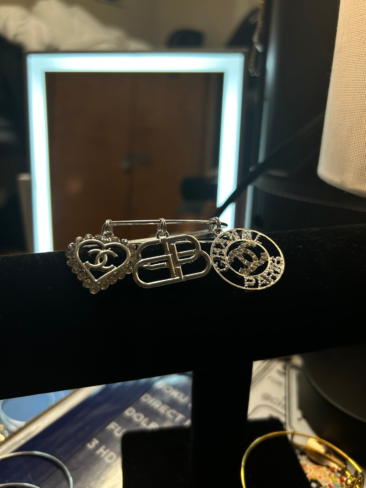 Designer Bling Bangles (GOLD or SILVER)